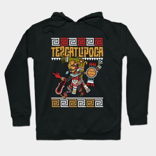 Aztec god of the night - Tezcatlipoca Hoodie